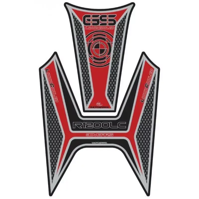 Nur Für Kurze Zeit Motografix 3D Gel Tank Pad TB017RC passend für BMW R 1200 GS LC