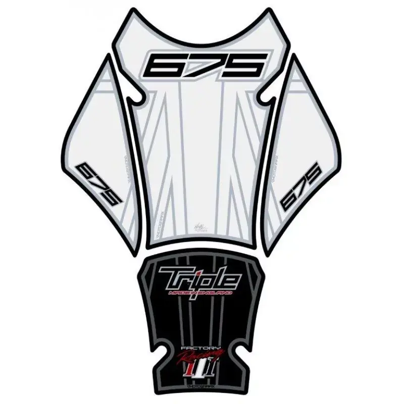 Motografix 3D Gel Tank Pad Protector TT023WJ passend für Triumph Triple 675 Online Kaufen
