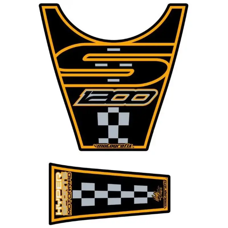 Motografix 3D Gel Tank Pad Protector TB005Y passend für BMW K 1200 S Highlight