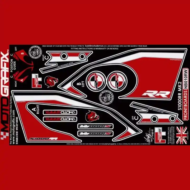 Bestseller Motografix Steinschlagschutz passend für BMW S 1000 RR 2015-2016