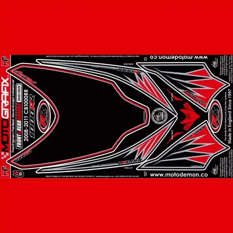 Aktuell Motografix Steinschlagschutz Set passend für Honda CBR 1000 RR 2008-2011
