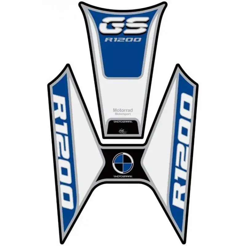 Motografix 3D Gel Tank Pad Protector passend für BMW R 1200 GS 2013 Super-Preis