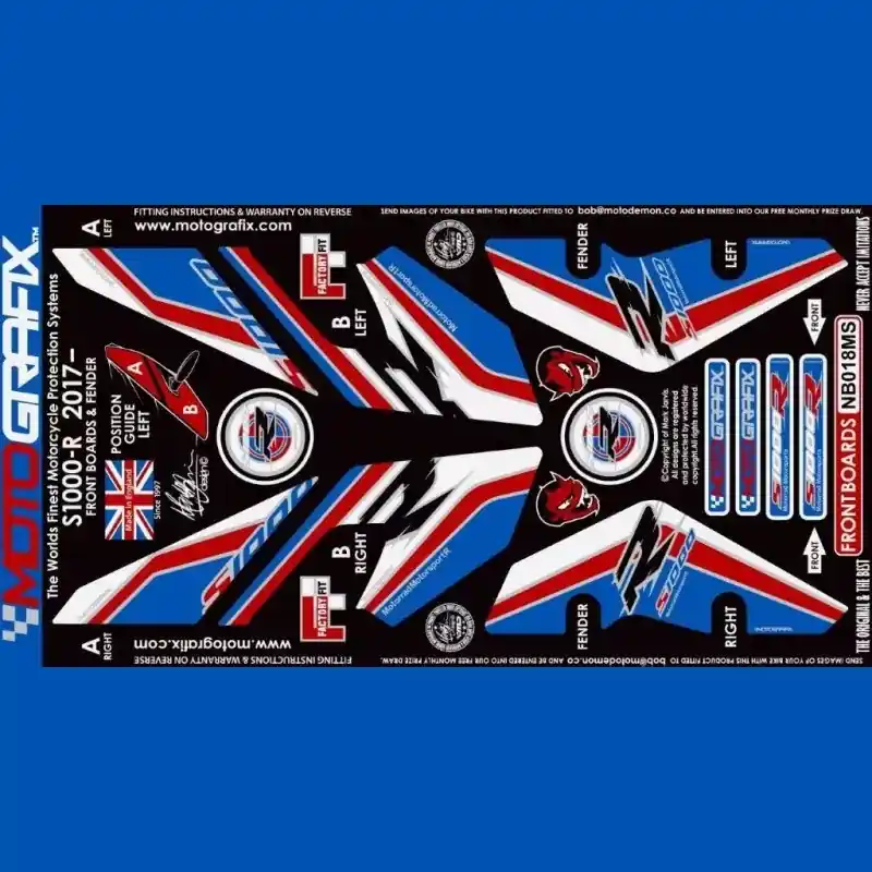 Preisknaller Motografix Steinschlagschutz vorn passend für BMW S 1000 R 2017