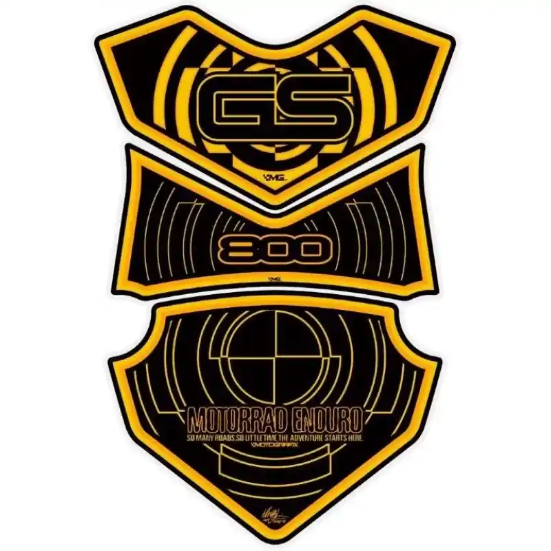 Motografix 3D Gel Tank Pad Protector passend für BMW F 800 GS Gratis Versand