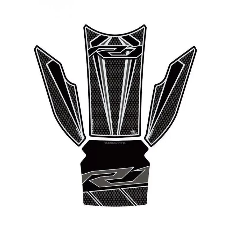 Motografix 3D Gel Tank Pad Protector passend für Yamaha YZF R1 2015 Garantierte Lieferung