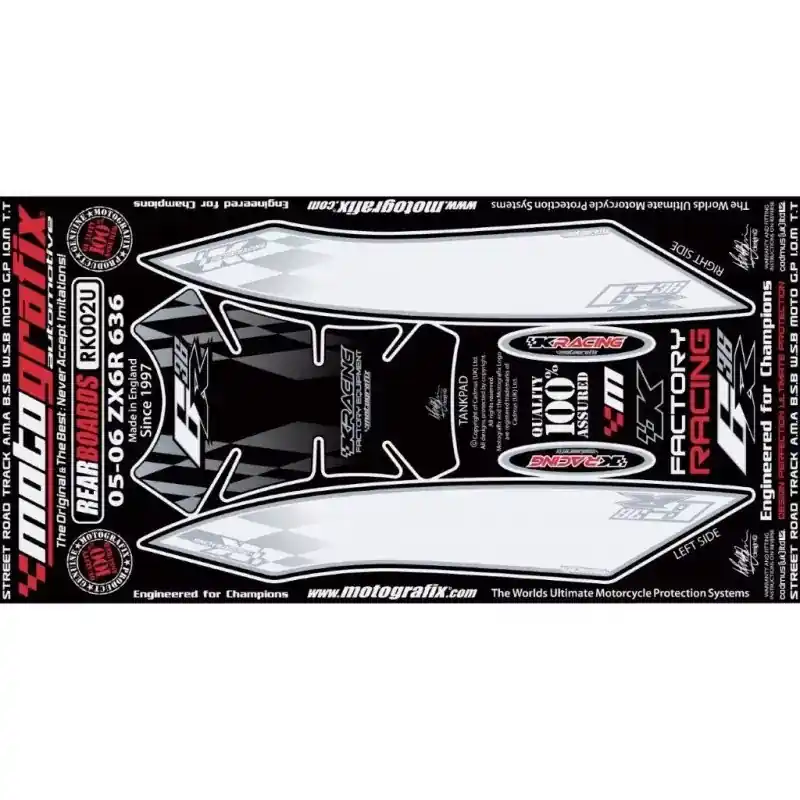 Sale Motografix Steinschlagschutz Set passend für Kawasaki ZX-6 R 2005-2006