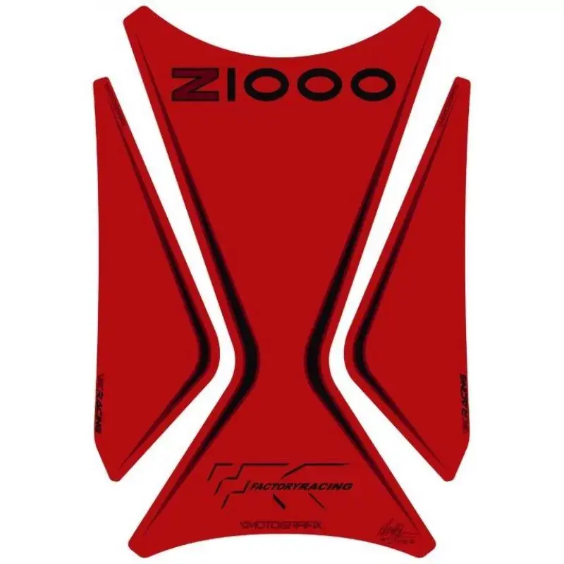 Motografix 3D Gel Tank Pad Protector passend für Kawasaki Z 1000 2003-2009 Sofort Bestellen