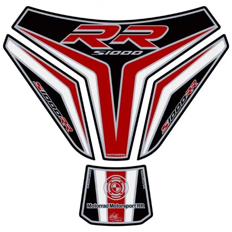 Motografix 3D Gel Tank Pad Protector TB023KRW passend für BMW S 1000 RR Must-Have