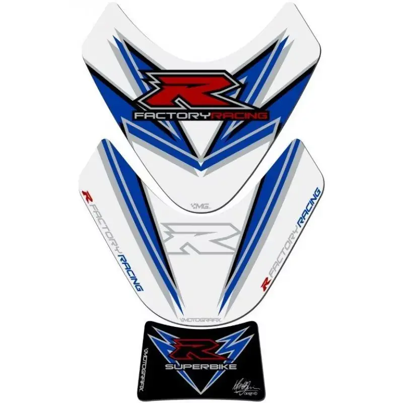 Motografix 3D Gel Tank Pad Protector passend für Suzuki GSX-R 600 750 1000 Must-Have