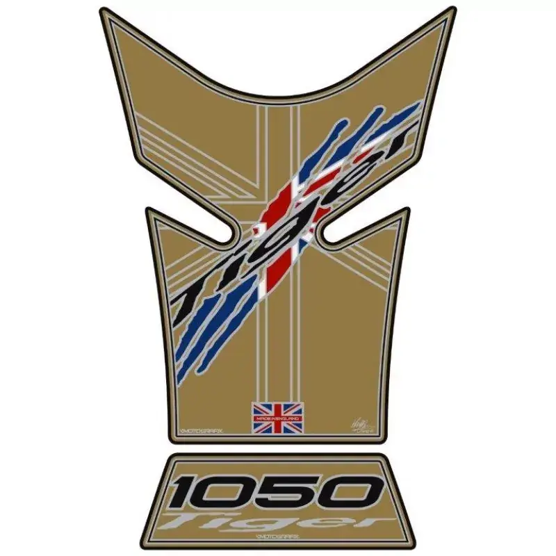 Motografix 3D Gel Tank Pad passend für Triumph Tiger 1050 Kostenloser Versand