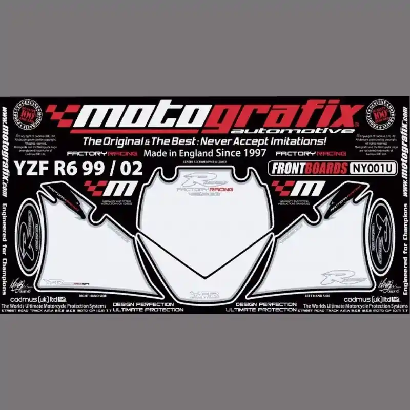 Motografix Steinschlagschutz passend für Yamaha YZF R6 1999-2002 Sonderangebot