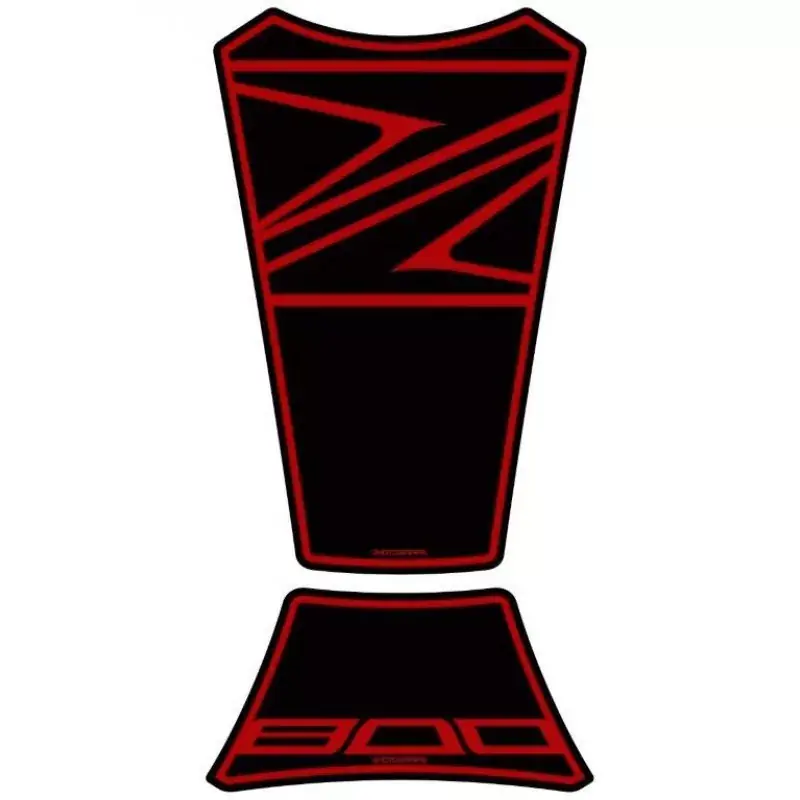 Knallerangebot Motografix 3D Gel Tank Pad TK019KR passend für Kawasaki Z800