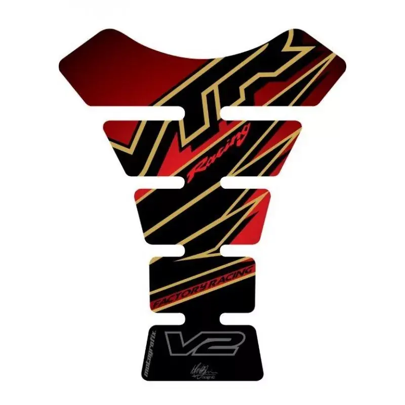 Solange Der Vorrat Reicht Motografix 3D Gel Tankpad passend für Honda VTR V2 Racing TH004R