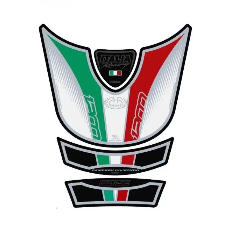 Kostenfreie Lieferung Motografix 3D Gel Tank Pad Protector passend für Ducati Multistrada 1200