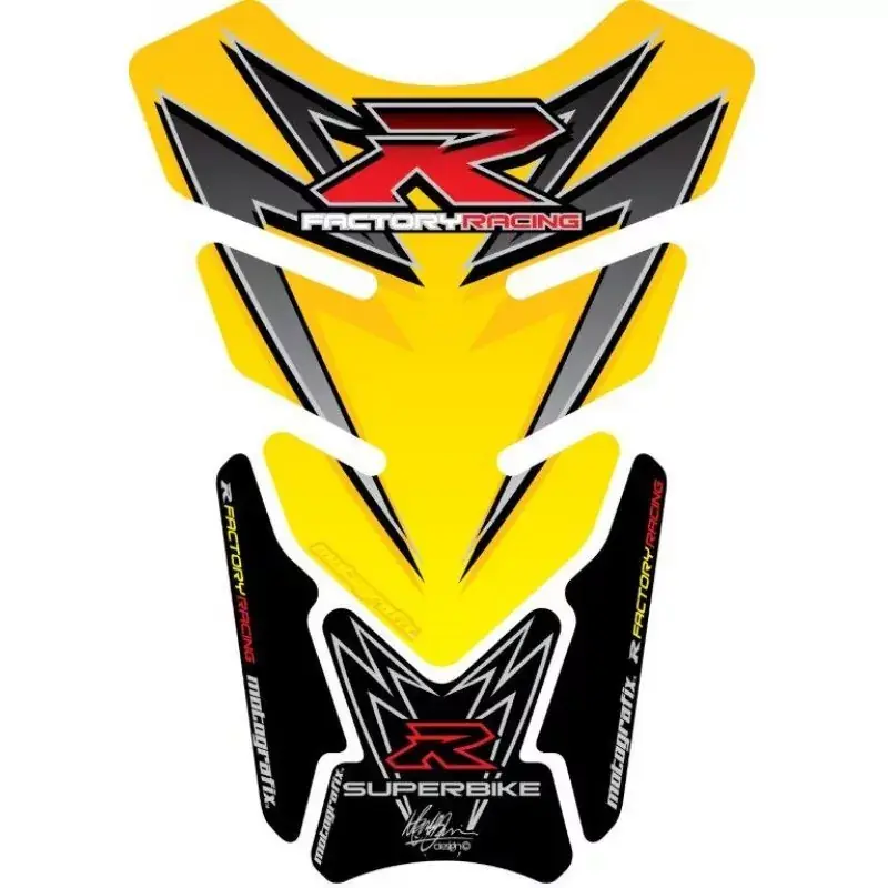 Begrenztes Angebot Motografix 3D Gel Tank Pad passend für Suzuki GSX-R 600 750 1000 TS016Y