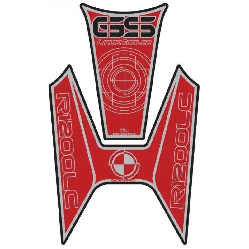 Garantierte Lieferung Motografix 3D Gel Tank Pad Protector TB017R passend für BMW R 1200 GS LC