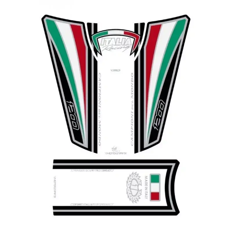 Neuheit Motografix 3D Gel Tank Pad Protector TD019W passend für Ducati Diavel 1200