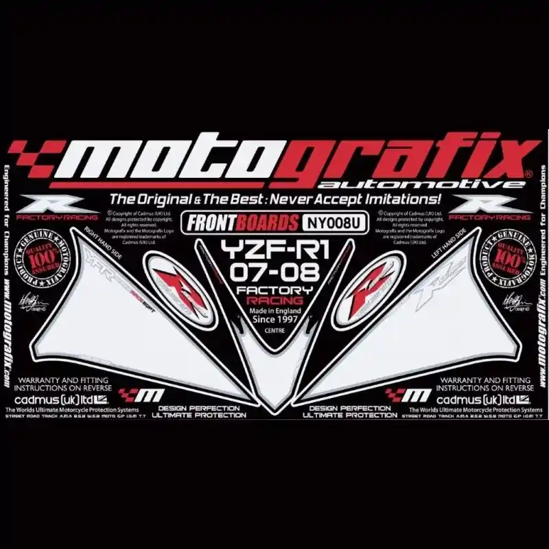 Must-Have Motografix Steinschlagschutz passend für Yamaha YZF R1 2007-2008