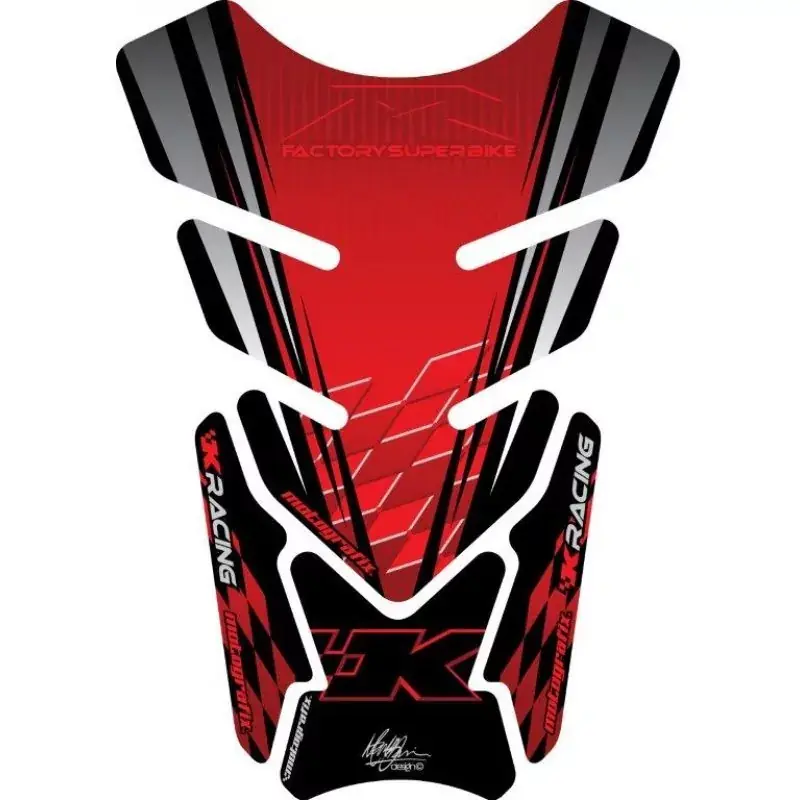 Begrenztes Angebot Motografix 3D Gel Tank Pad passend für Kawasaki ZX-6 / 7 / 10R