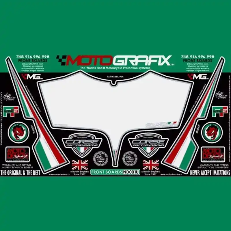 Motografix Steinschlagschutz vorn passend für Ducati 748 / 916 / 996 / 998 ND001U Top-Seller