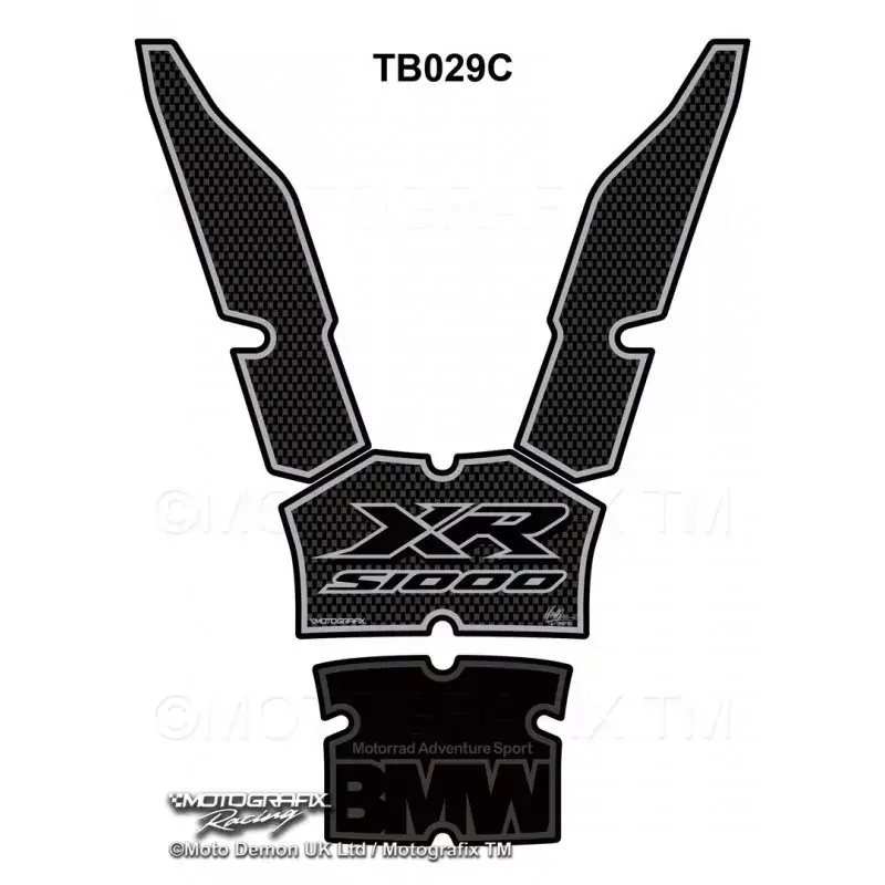 Bestpreis Motografix 3D Gel Tank Pad Protector passend für BMW S 1000 XR