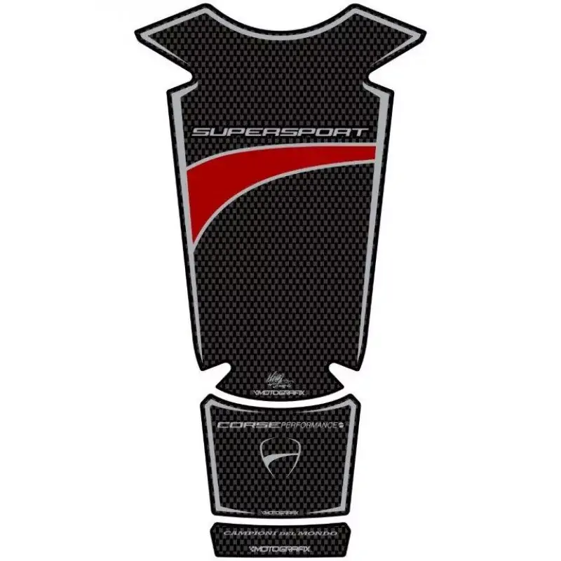 Motografix 3D Gel Tank Pad passend für Ducati Supersport 2017- Mega-Angebot