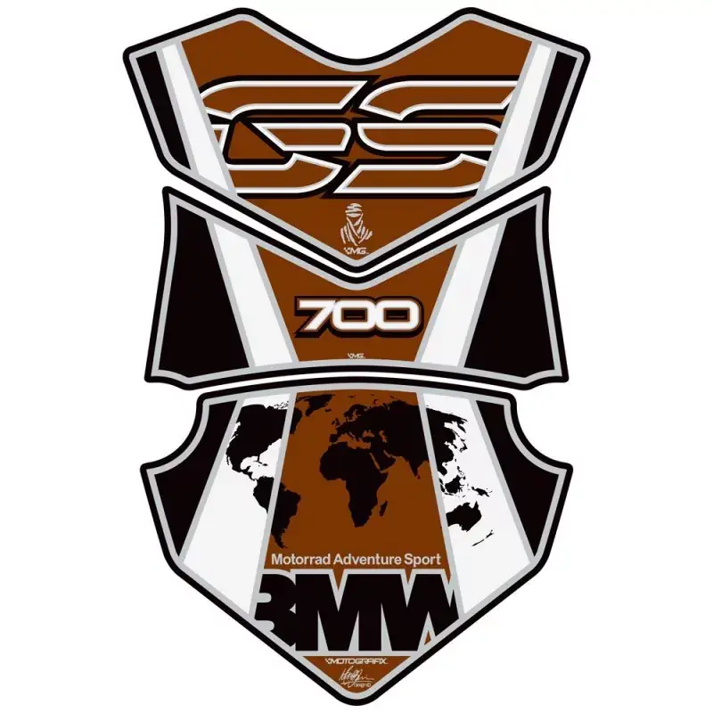 Aktuell Motografix 3D Gel Tank Pad passend für BMW F 700 GS 2013