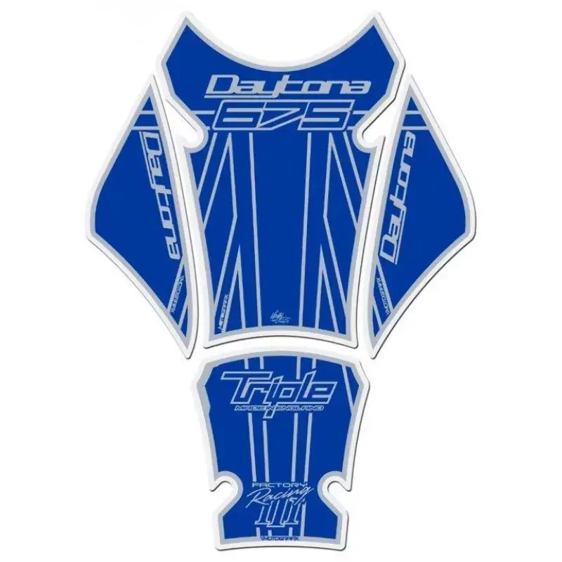Motografix 3D Gel Tank Pad Protector TT023BB passend für Triumph Daytona 675 Preisknaller
