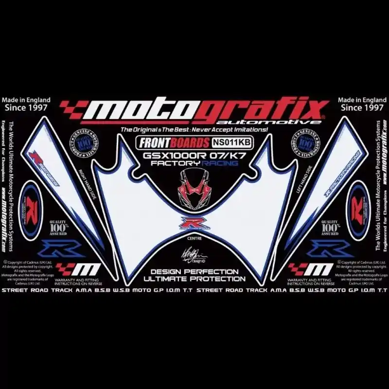 Direktkauf Motografix Steinschlagschutz vorn passend für Suzuki GSX-R 1000 2007-2008