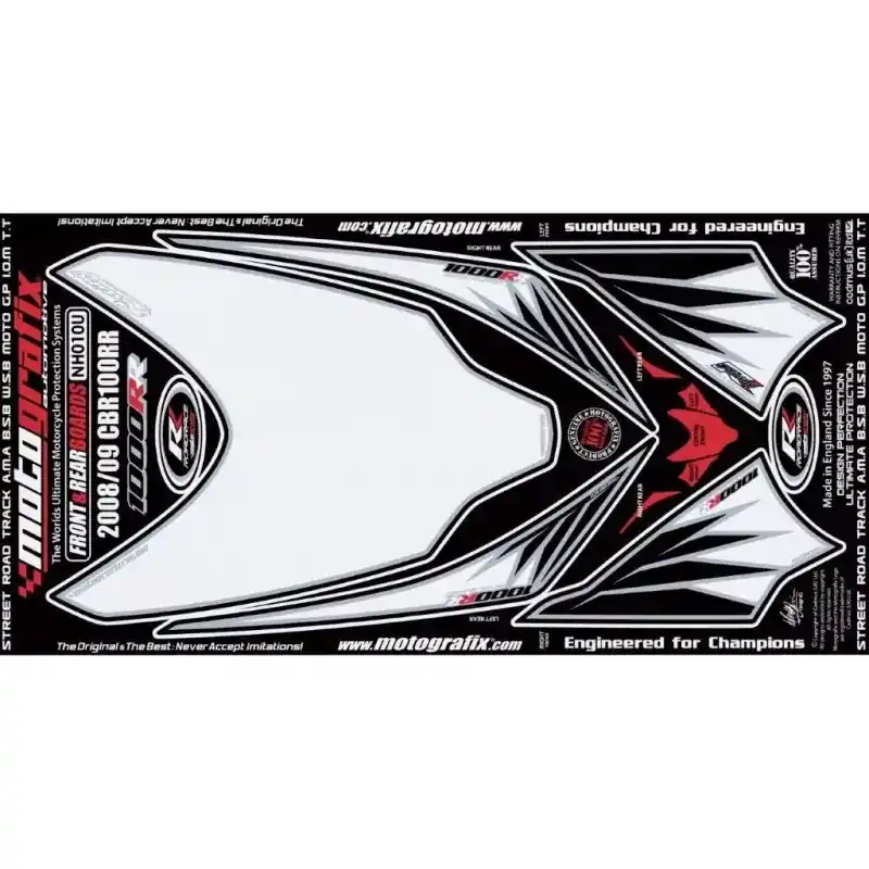 Meistverkauft Motografix Steinschlagschutz Set passend für Honda CBR 1000 RR 2008-2011