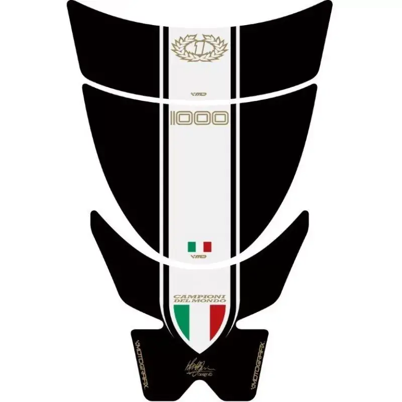 Aktuell Motografix 3D Gel Tank Pad Protector passend für Ducati Sport Classic 1000