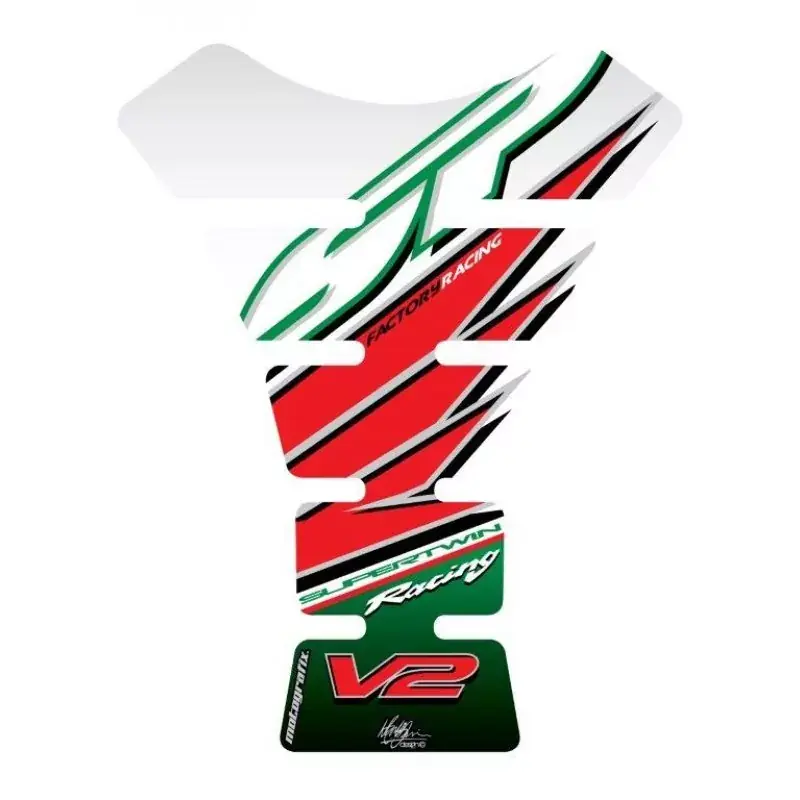 Motografix 3D Gel Tank Pad Protector passend für Honda VTR SP1 / SP2 Zertifiziert