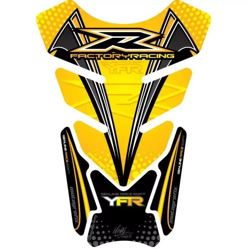 Motografix 3D Gel Tank Pad TY014Y passend für Yamaha YZF R6 / R1 / R25 / R3 Mega-Angebot