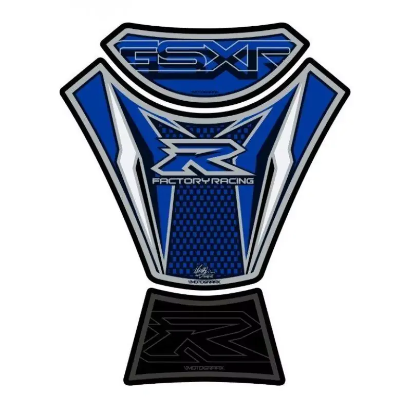 Motografix 3D Gel Tank Pad passend für Suzuki GSX-R 600 / 750 Ausverkauf