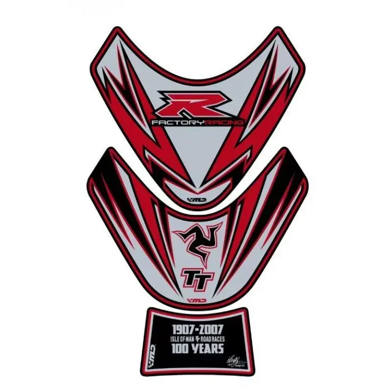 Ausverkauf Motografix 3D Gel Tank Pad passend für Suzuki GSX-R 600 750 1000