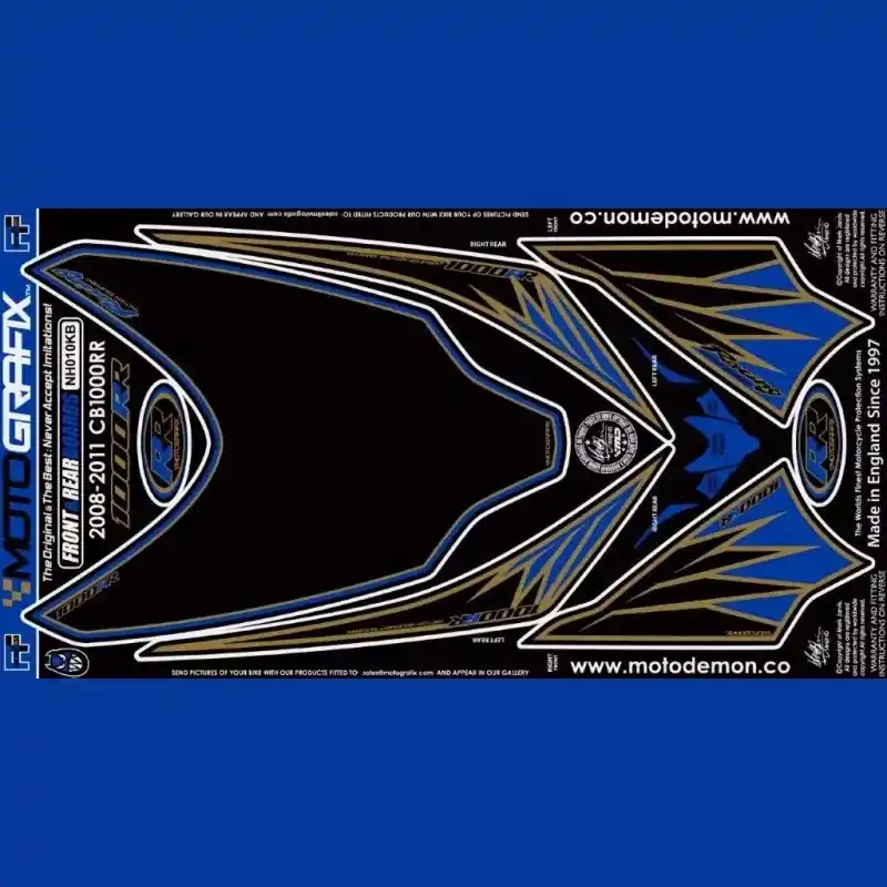 Ausverkauf Motografix Steinschlagschutz Set passend für Honda CBR 1000 RR 2008-2011