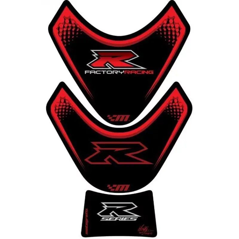 Motografix 3D Gel Tank Pad TS021KR passend für Suzuki GSX-R 600 750 1000 Preis Gesenkt