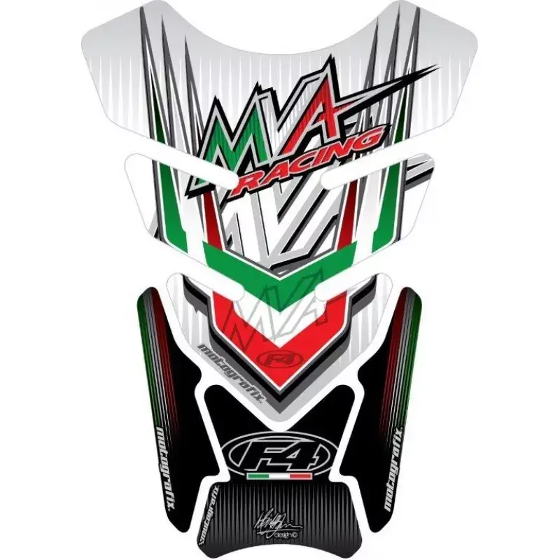 Echt Motografix 3D Gel Tank Pad Protector TM001W passend für MV Agusta F4