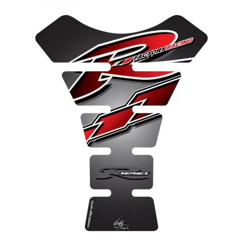 Motografix 3D Gel Tank Pad Protector passend für Yamaha YZF R6 / R1 / R25 / R3 TY003S Must-Have