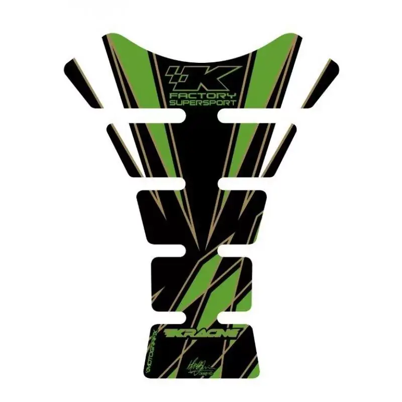 Jetzt Kaufen Motografix 3D Gel Tank Pad Protector TK006KG passend für Kawasaki ZX-6 / 7 / 10 R