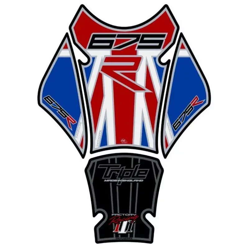 Online Kaufen Motografix 3D Gel Tank Pad TT021UJ passend für Triumph Triple 675 R