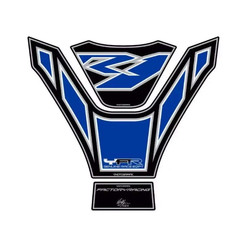 Günstig Motografix 3D Gel Tank Pad Protector passend für Yamaha YZF R1