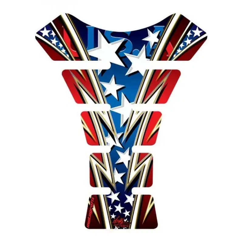 Motografix 3D Gel Tank Pad Laguna Seca Replica USA ST064 Nur Für Kurze Zeit