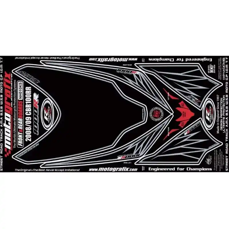 Motografix Steinschlagschutz Set passend für Honda CBR 1000 RR 2008-2011 Aktuell