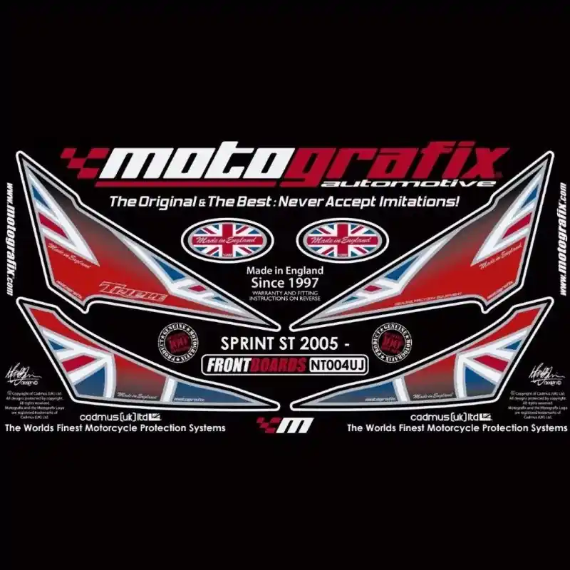 Motografix Steinschlagschutz vorn passend für Triumph Sprint ST 2005-2009 Knallerangebot