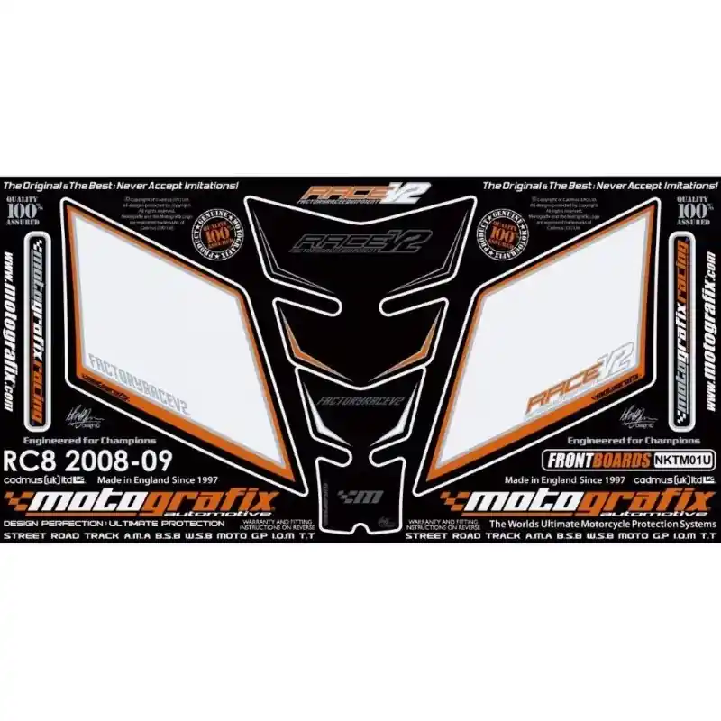 Motografix Steinschlagschutz Set passend für KTM RC 8 NKTM01U Günstig