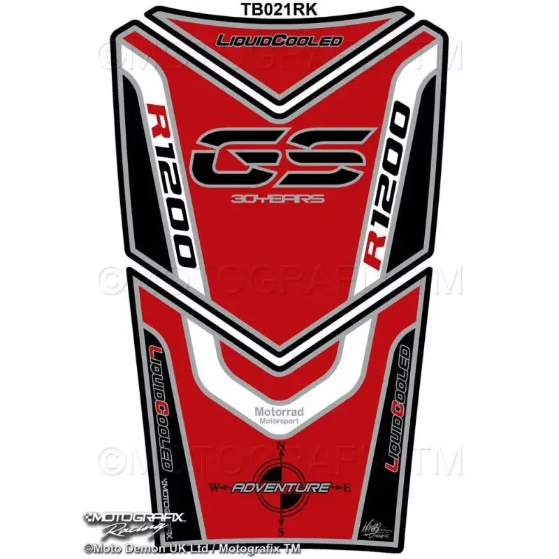Sichere Zahlung Motografix 3D Gel Tankpad passend für BMW R 1200 GS LC