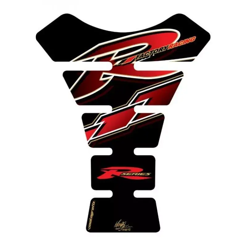 Top-Angebot Motografix 3D Gel Tank Pad TY003KR passend für Yamaha YZF R6 / R1 / R25 / R3