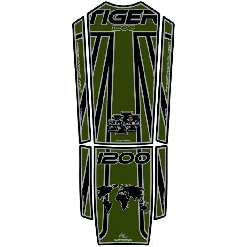 Motografix 3D Gel Tank Pad passend für Triumph Tiger Explorer 1200 Sofort Bestellen