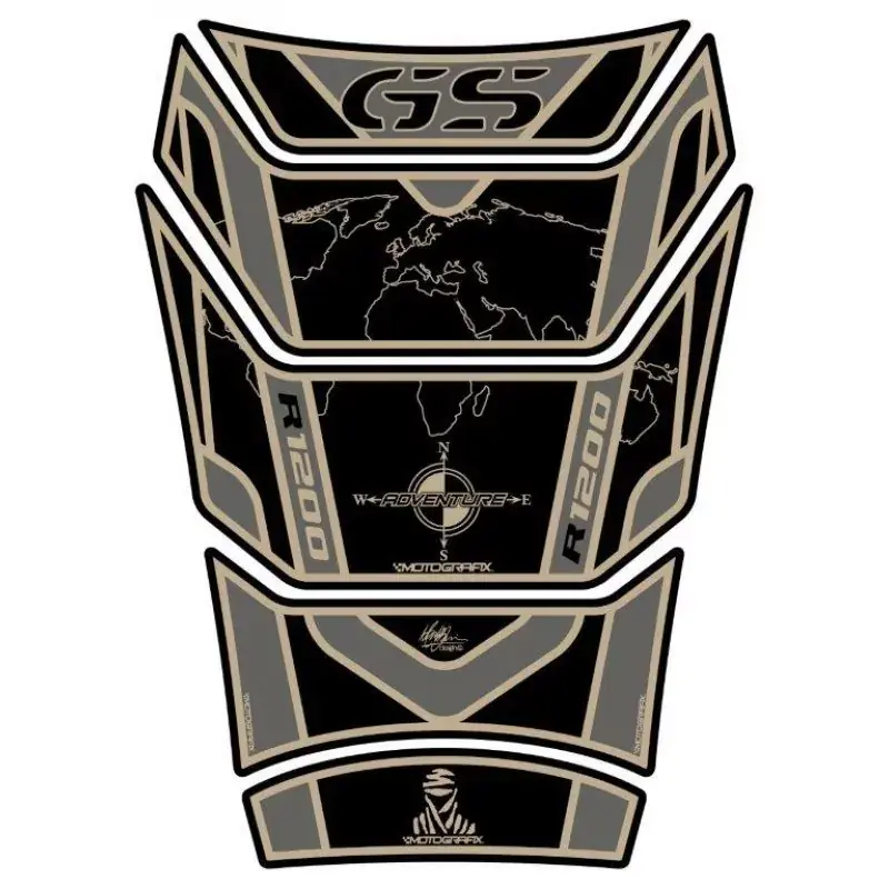 Motografix 3D Gel Tank Pad Protector passend für BMW R 1200 GS Nur Heute